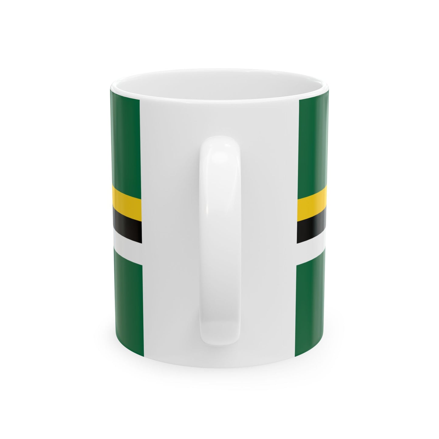 Flag of Dominica 1988-1990 (Dominica) White Coffee Mug-Go Mug Yourself
