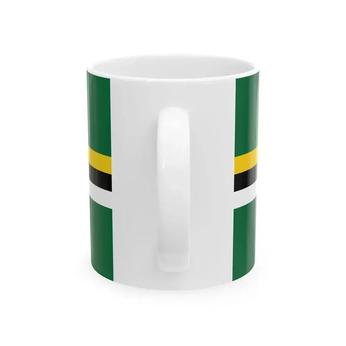 Flag of Dominica 1988-1990 (Dominica) White Coffee Mug - Go Mug Yourself