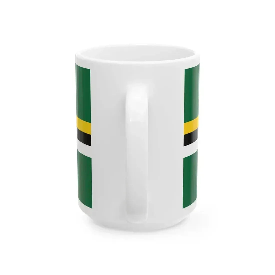 Flag of Dominica 1988-1990 (Dominica) White Coffee Mug - Go Mug Yourself