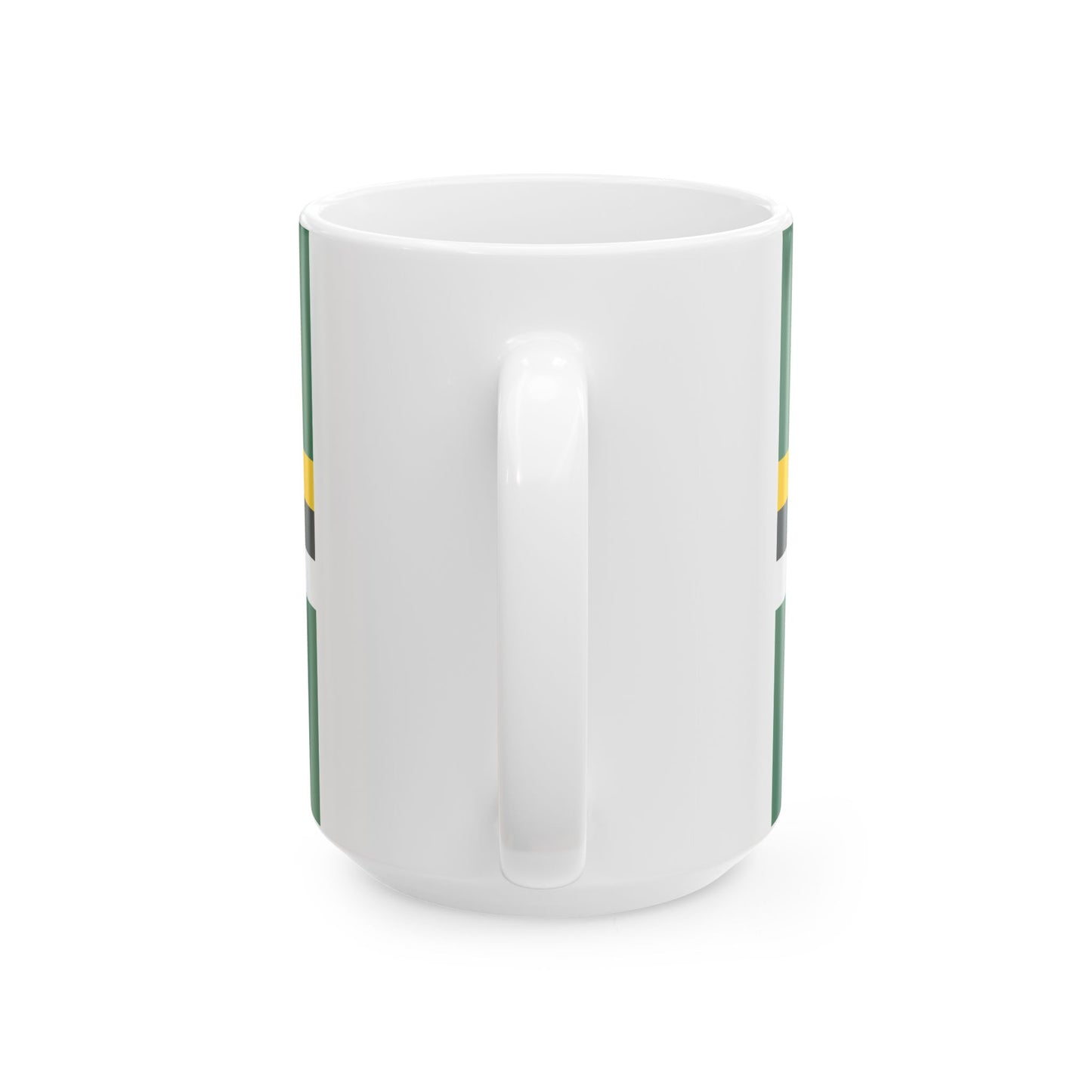 Flag of Dominica 3-2 (Dominica) White Coffee Mug-Go Mug Yourself
