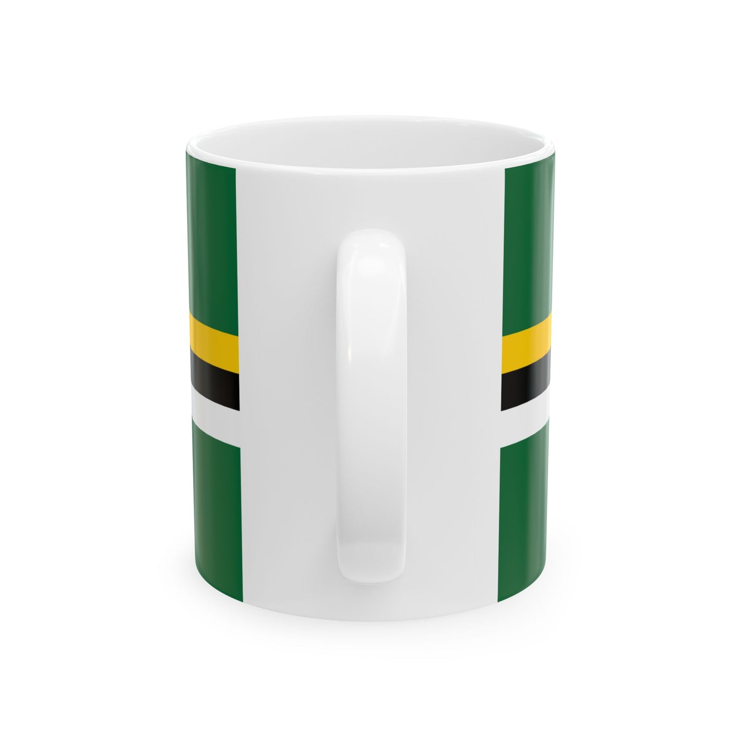 Flag of Dominica (Dominica) White Coffee Mug-Go Mug Yourself