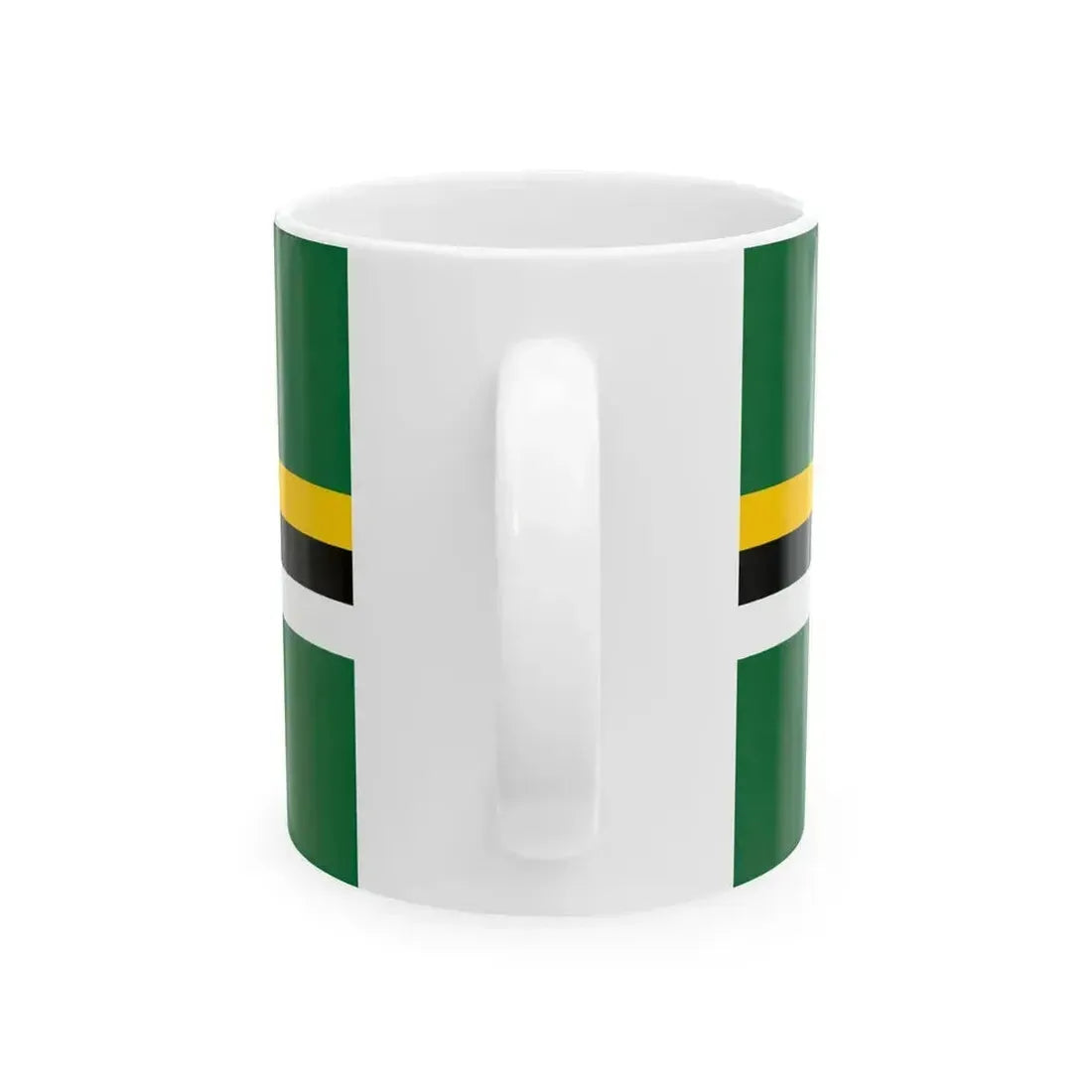 Flag of Dominica (Dominica) White Coffee Mug - Go Mug Yourself