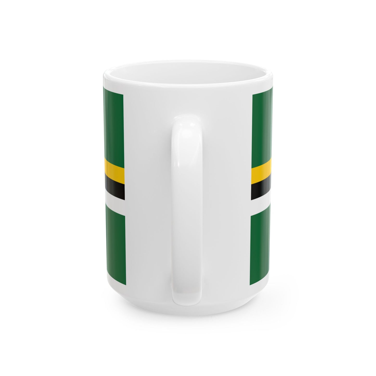 Flag of Dominica (Dominica) White Coffee Mug-Go Mug Yourself