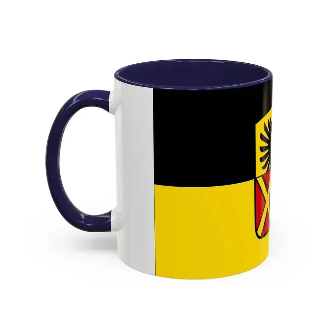 Flag of Donau Ries Germany - Accent Coffee Mug - Go Mug Yourself