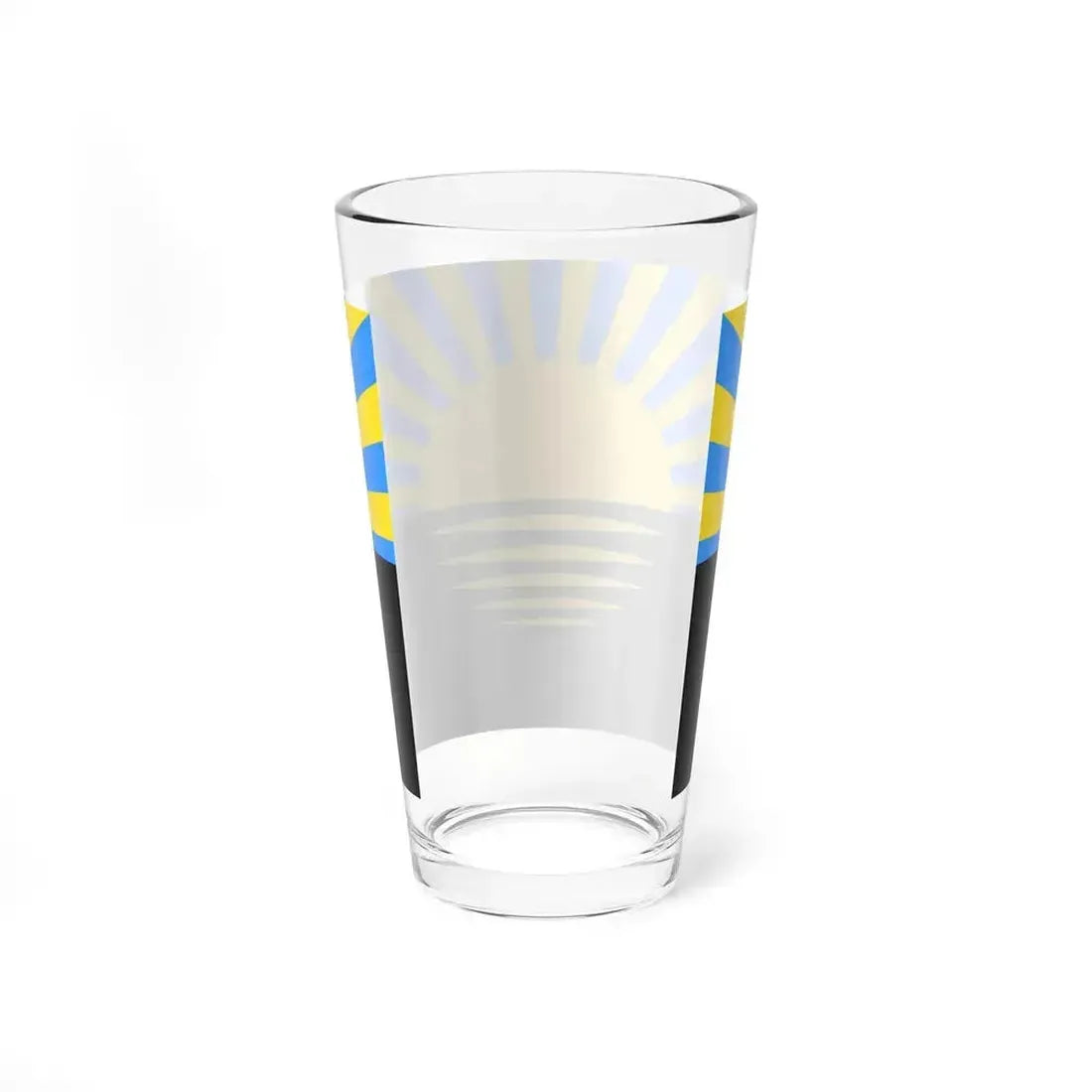 Flag of Donetsk Oblast Ukraine - Pint Glass 16oz - Go Mug Yourself