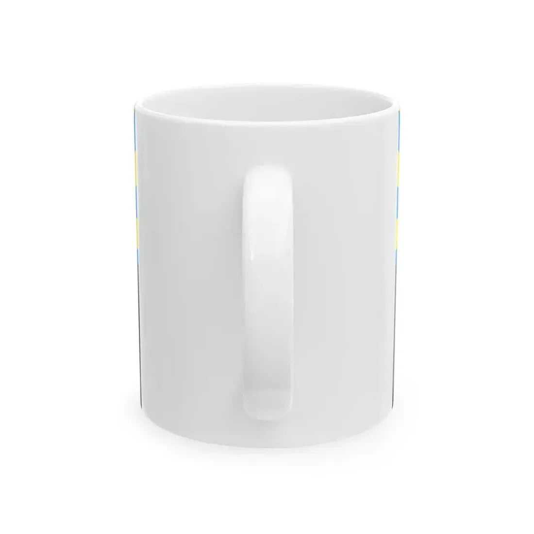 Flag of Donetsk Oblast Ukraine - White Coffee Mug - Go Mug Yourself