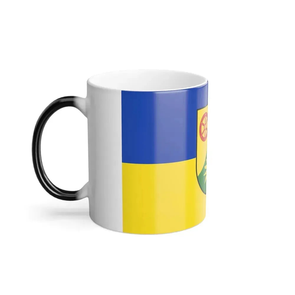 Flag of Donnersbergkreis Germany - Color Changing Coffee Mug - Go Mug Yourself