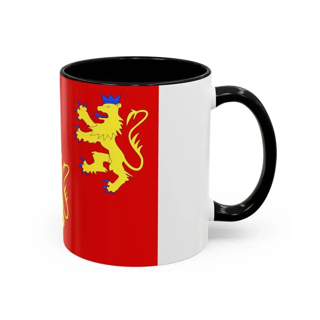 Flag of Dordogne France 2 - Accent Coffee Mug - Go Mug Yourself