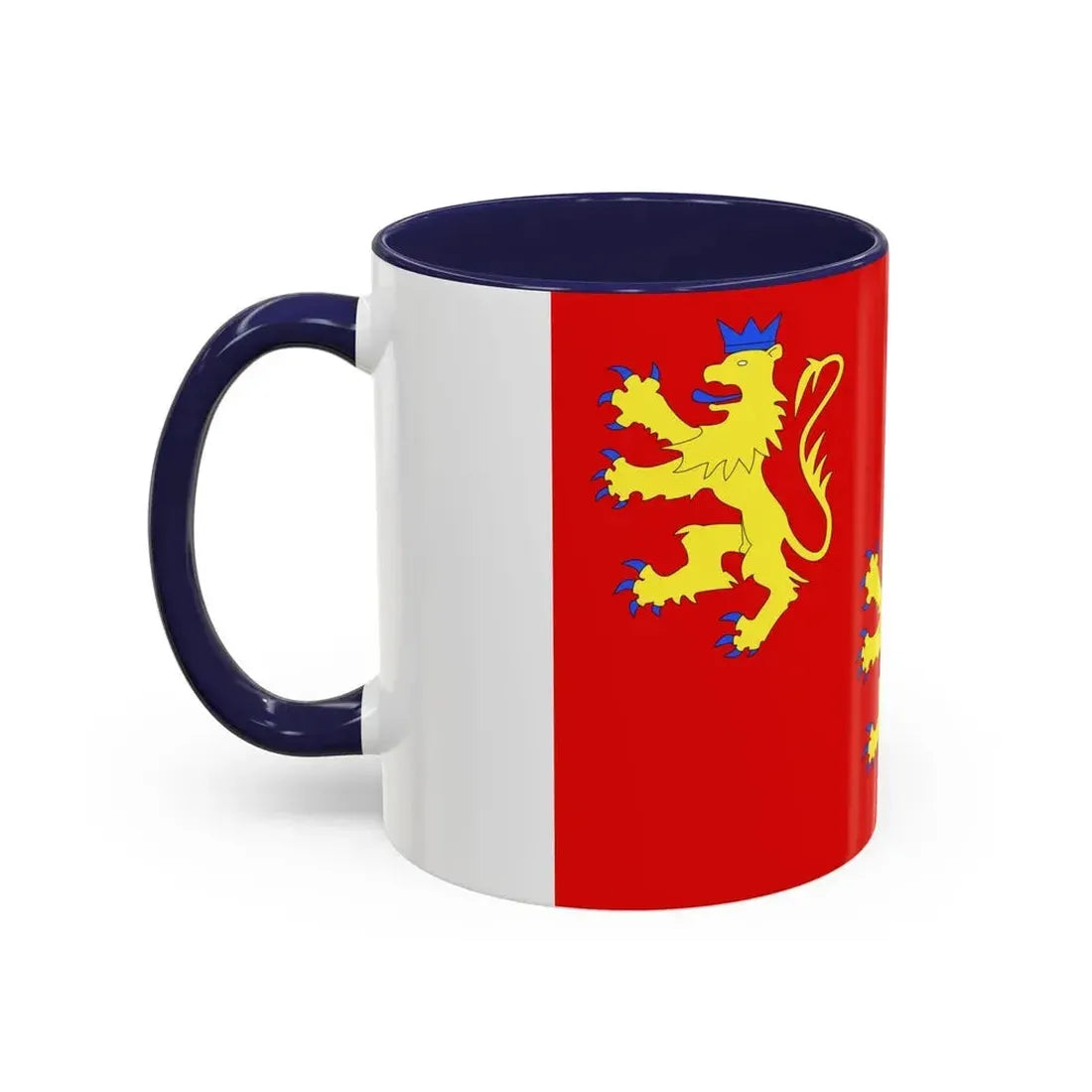 Flag of Dordogne France 2 - Accent Coffee Mug - Go Mug Yourself