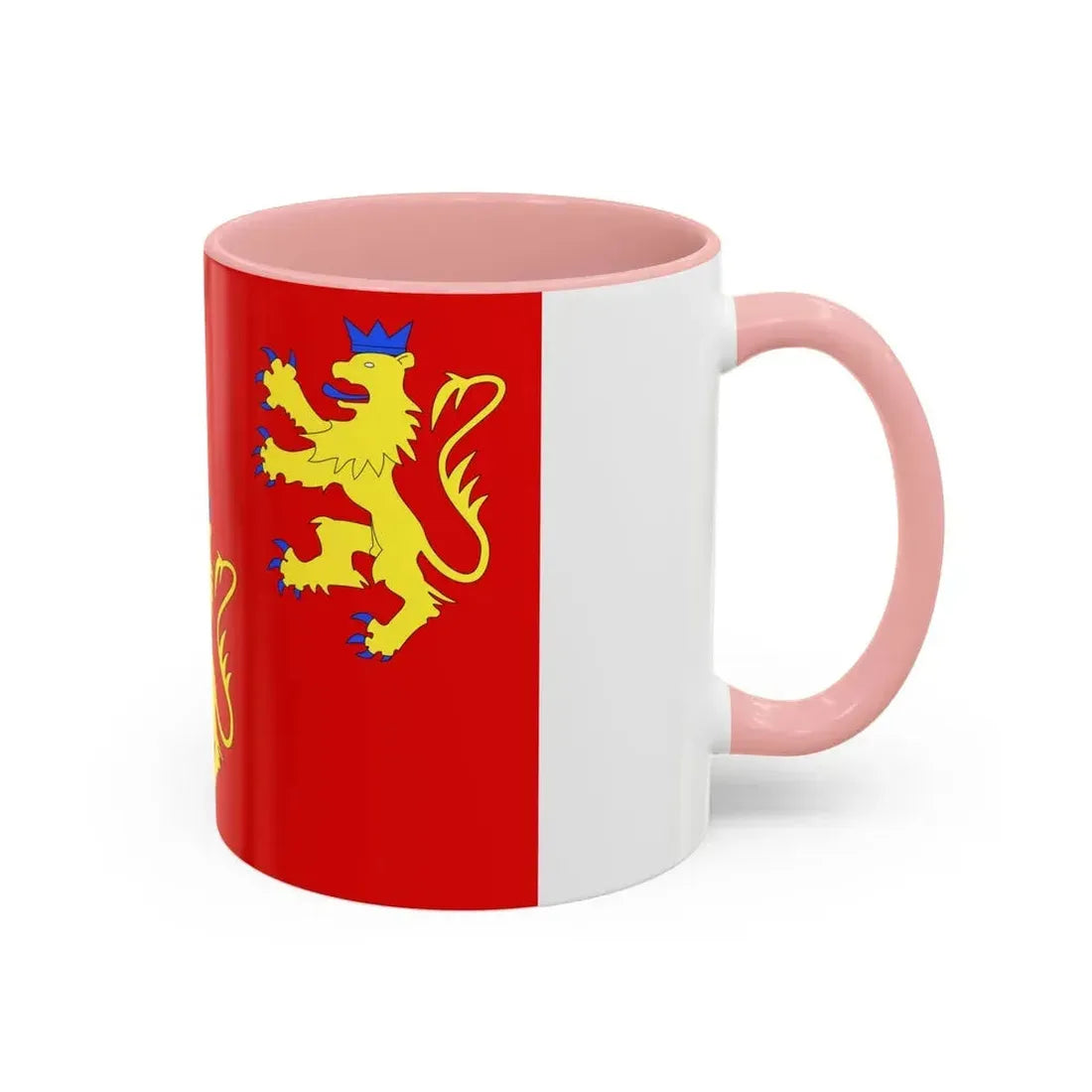 Flag of Dordogne France 2 - Accent Coffee Mug - Go Mug Yourself