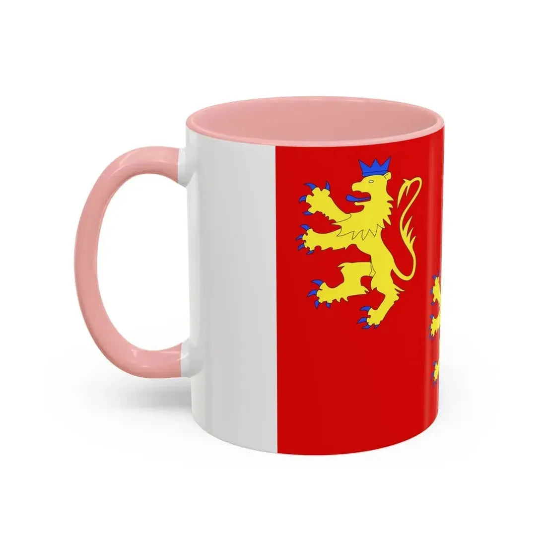 Flag of Dordogne France 2 - Accent Coffee Mug - Go Mug Yourself
