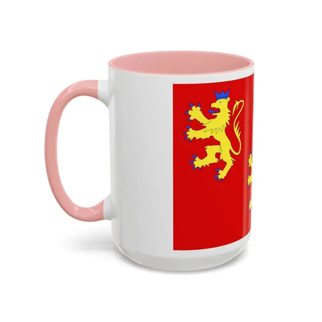 Flag of Dordogne France 2 - Accent Coffee Mug - Go Mug Yourself