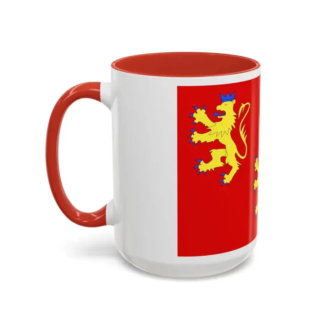 Flag of Dordogne France 2 - Accent Coffee Mug - Go Mug Yourself