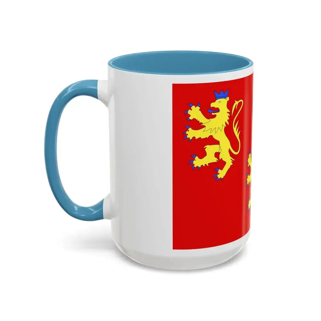 Flag of Dordogne France 2 - Accent Coffee Mug - Go Mug Yourself