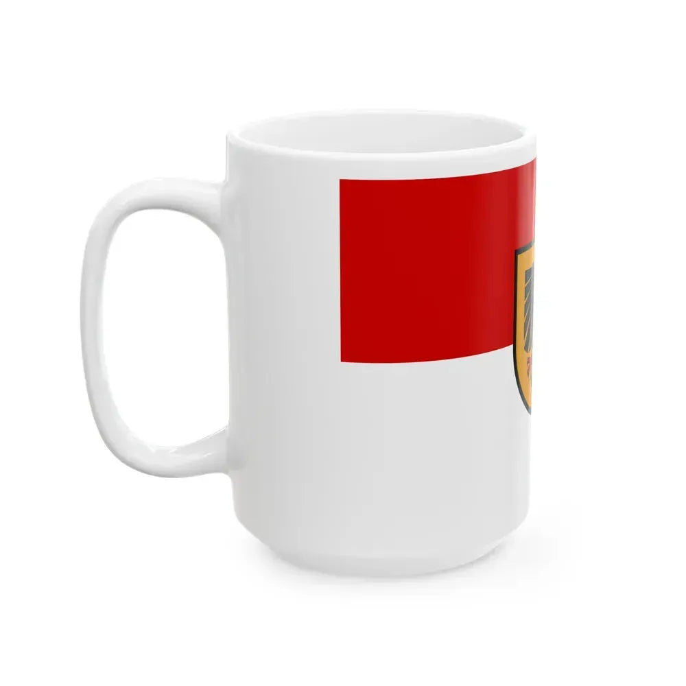 Flag of Dortmund Germany - White Coffee Mug - Go Mug Yourself