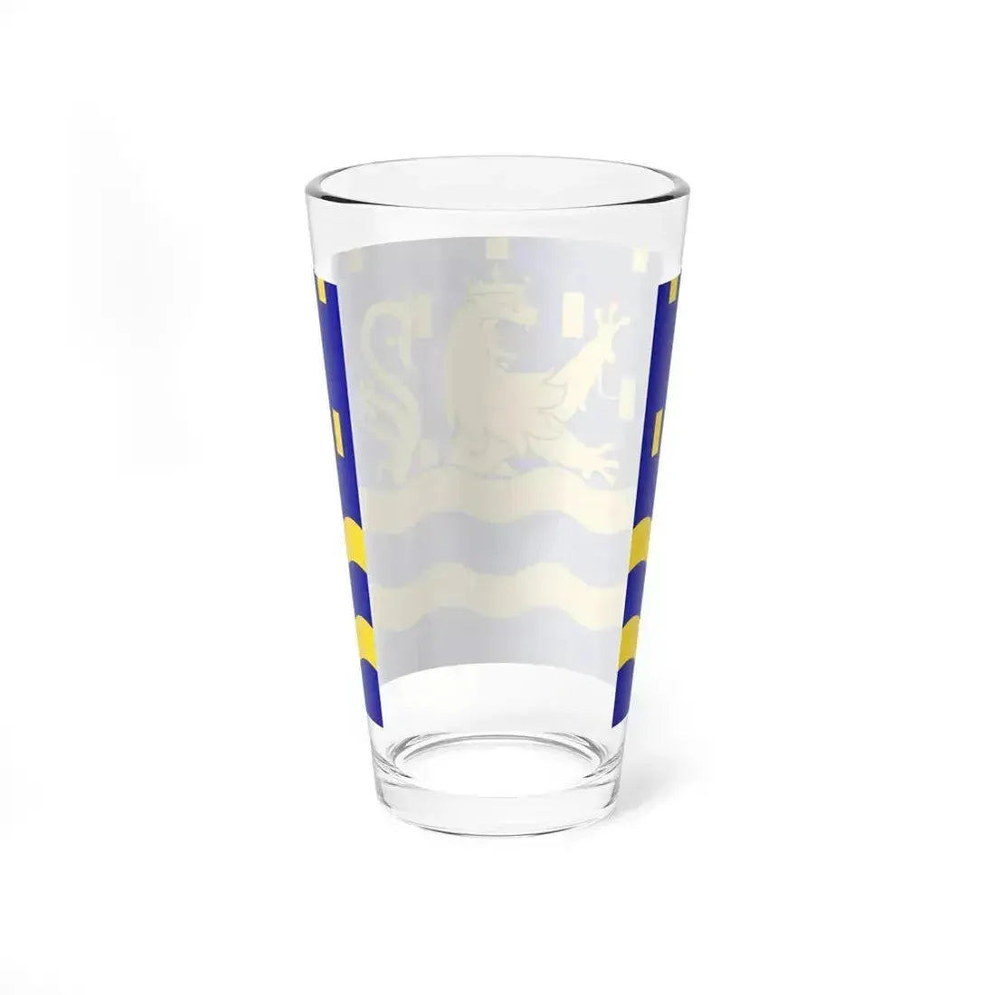 Flag of Doubs France 2 - Pint Glass 16oz - Go Mug Yourself
