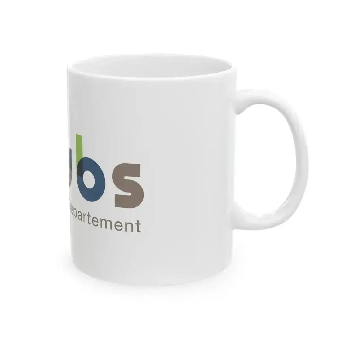 Flag of Doubs France - White Coffee Mug - Go Mug Yourself