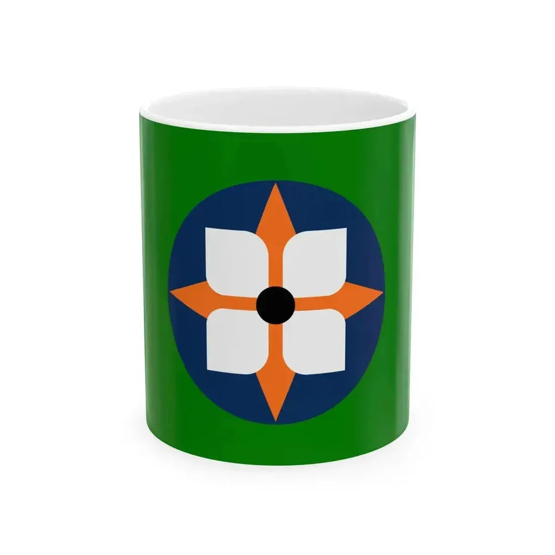 Flag of Dowagiac Michigan (United States) White Coffee Mug 11oz - Go Mug Yourself