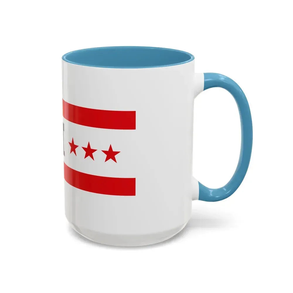 Flag of Drenthe Netherlands - Accent Coffee Mug - Go Mug Yourself