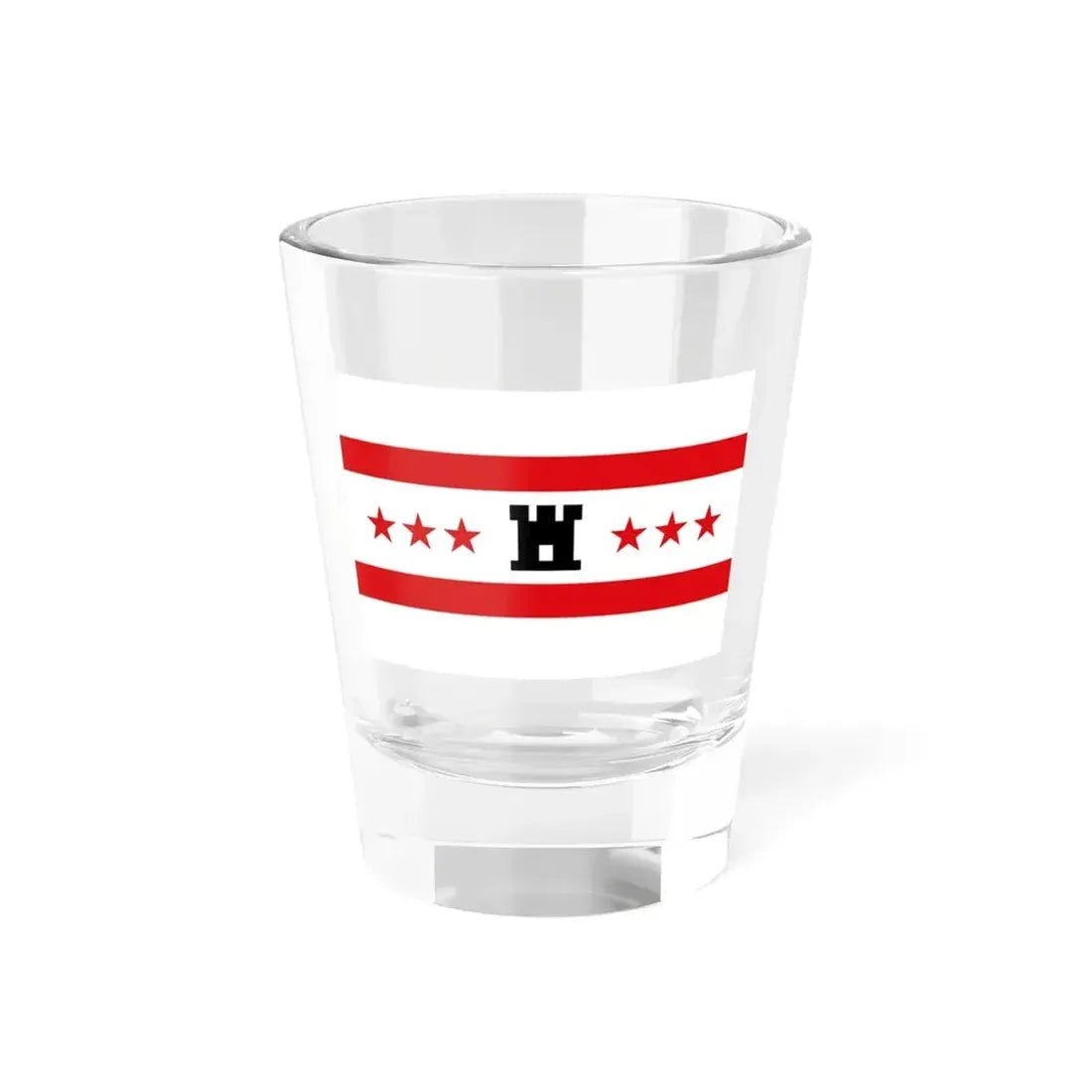 Flag of Drenthe Netherlands - Shot Glass 1.5oz 1.5oz - Go Mug Yourself