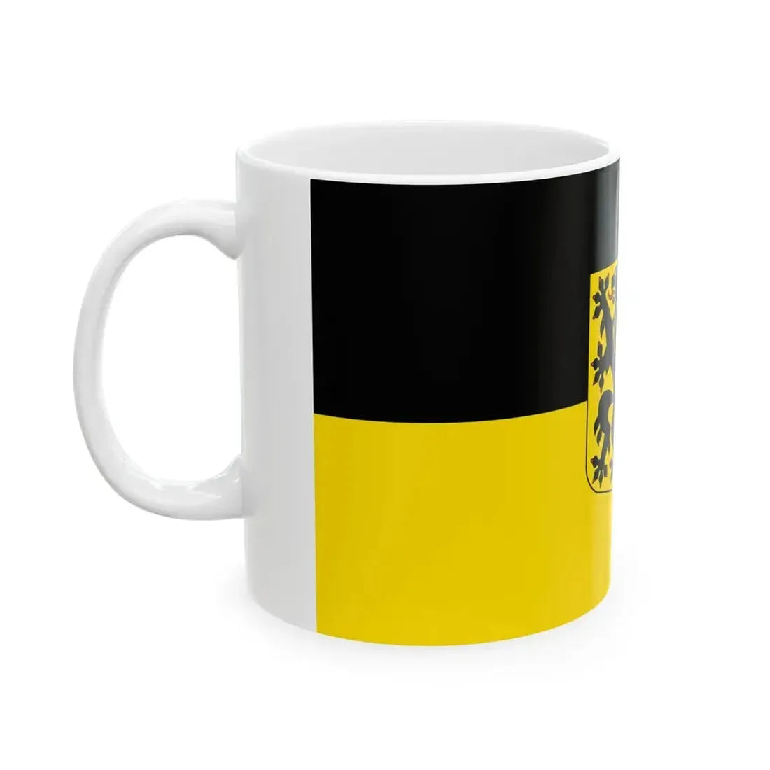 Flag of Dresden (Germany) White Coffee Mug - Go Mug Yourself