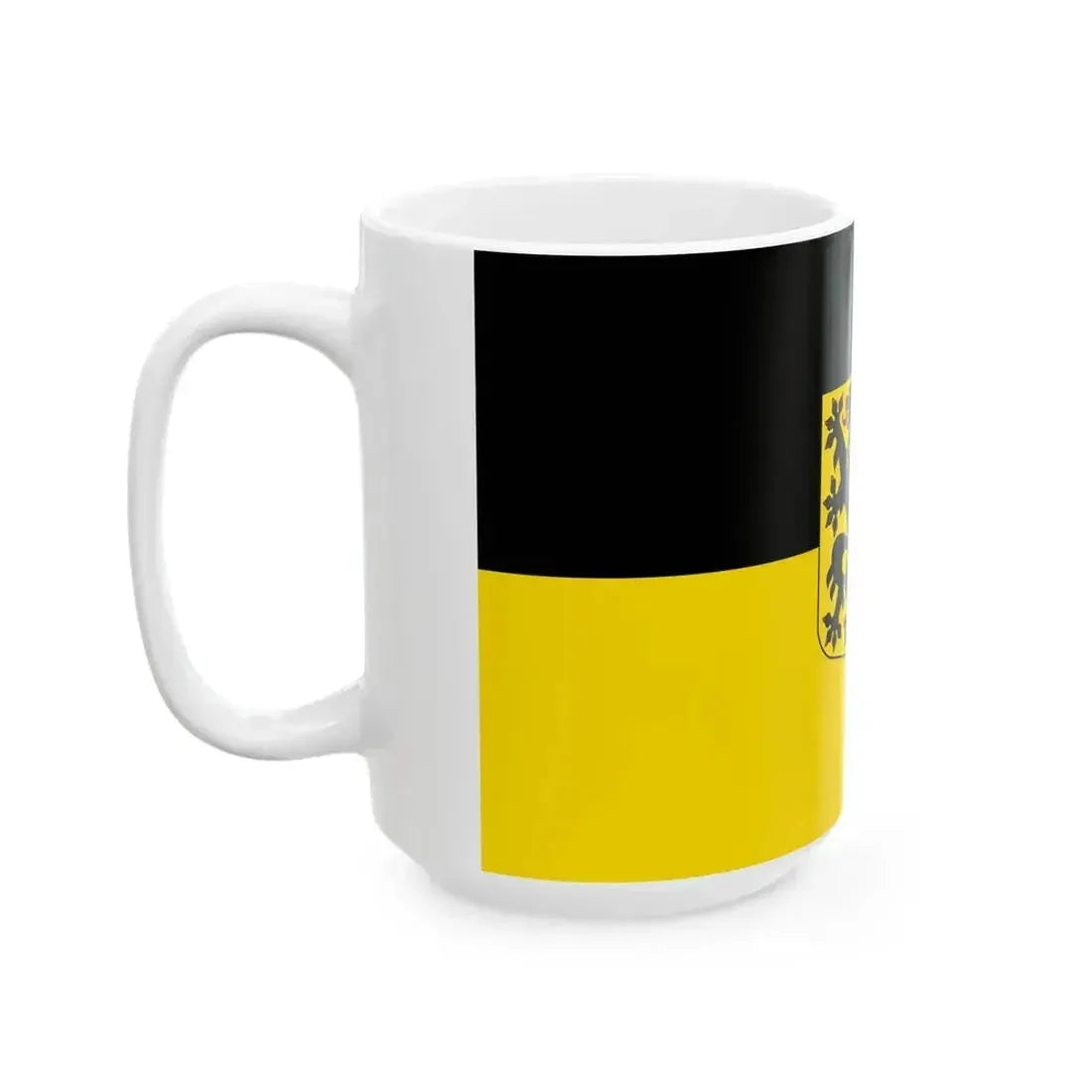 Flag of Dresden (Germany) White Coffee Mug - Go Mug Yourself