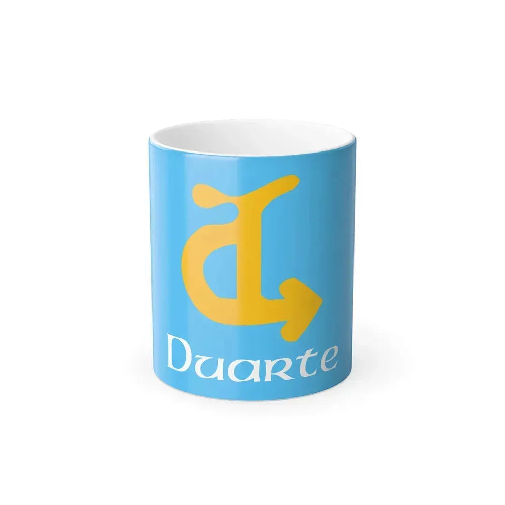 Flag of Duarte, California - Color Changing Coffee Mug 11oz - Go Mug Yourself