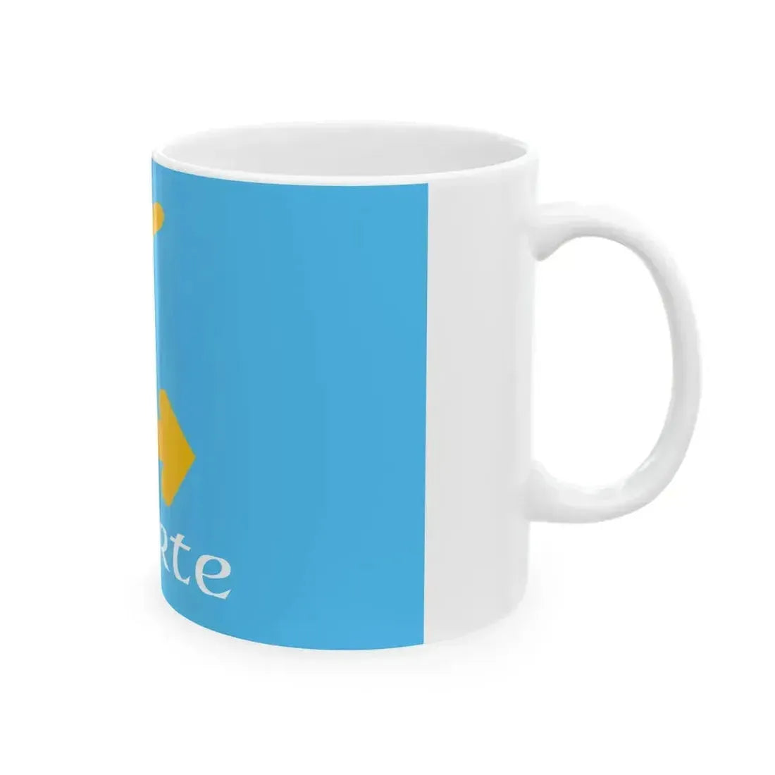 Flag of Duarte California (United States) White Coffee Mug - Go Mug Yourself