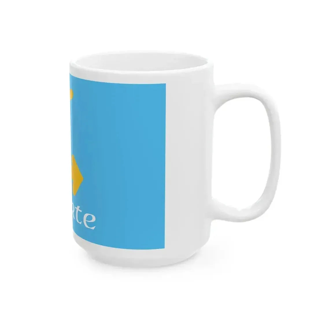 Flag of Duarte California (United States) White Coffee Mug - Go Mug Yourself