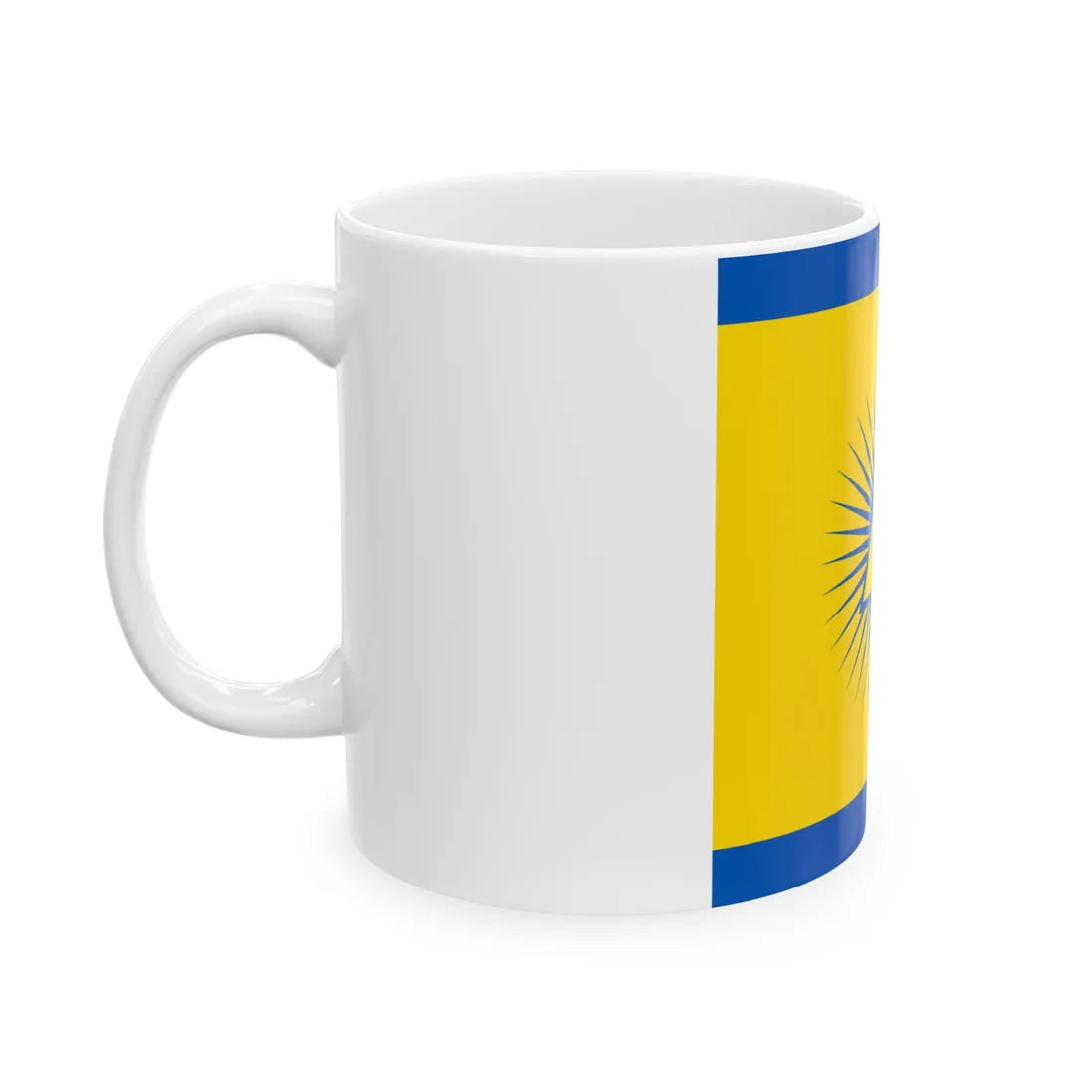 Flag of Dubliany (Ukraine) White Coffee Mug - Go Mug Yourself