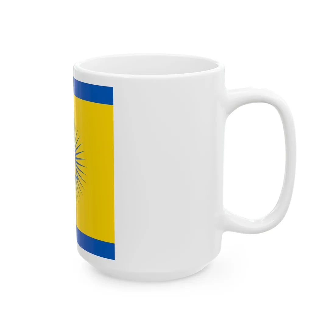 Flag of Dubliany (Ukraine) White Coffee Mug - Go Mug Yourself