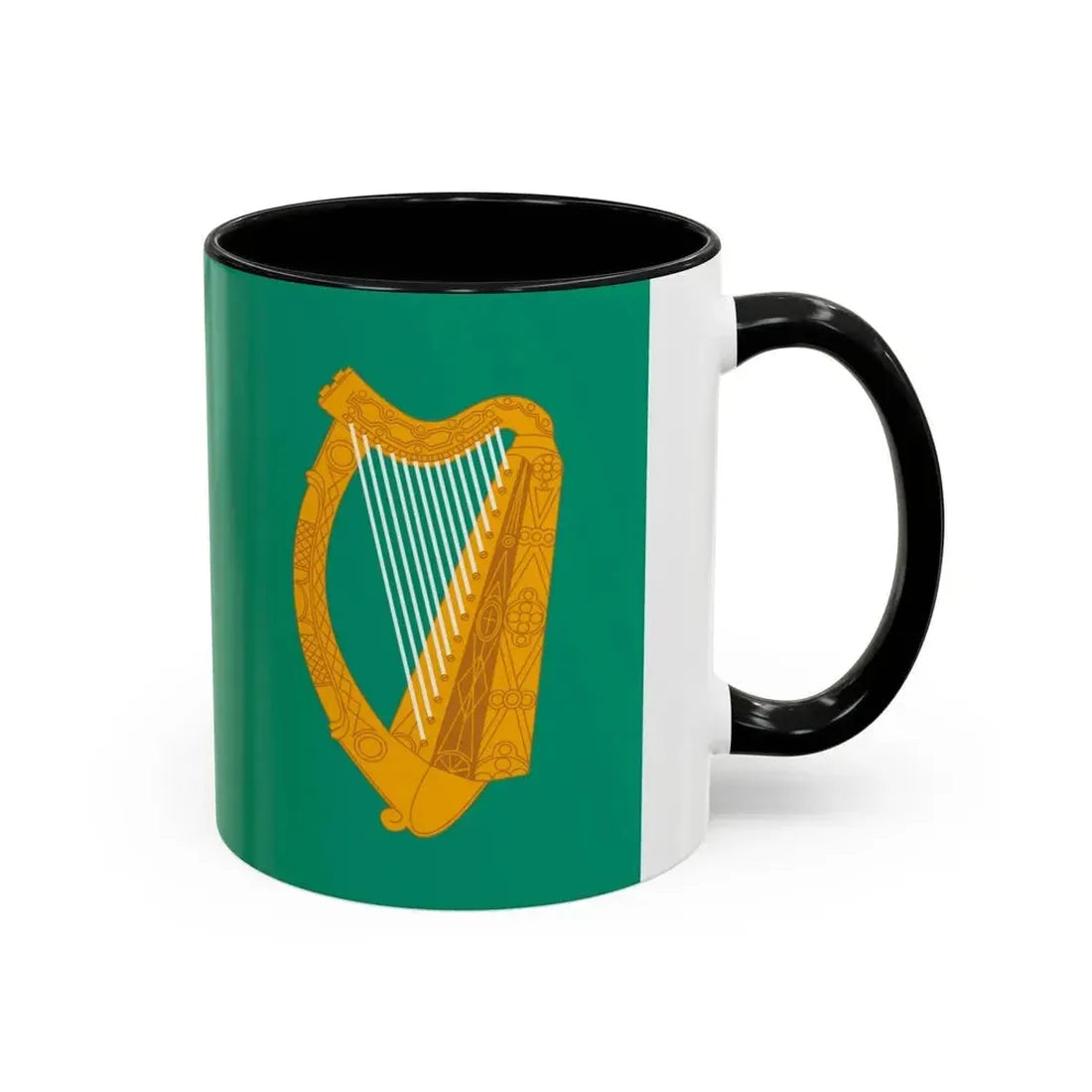 Flag of Dublin City Ireland - Accent Coffee Mug - Go Mug Yourself