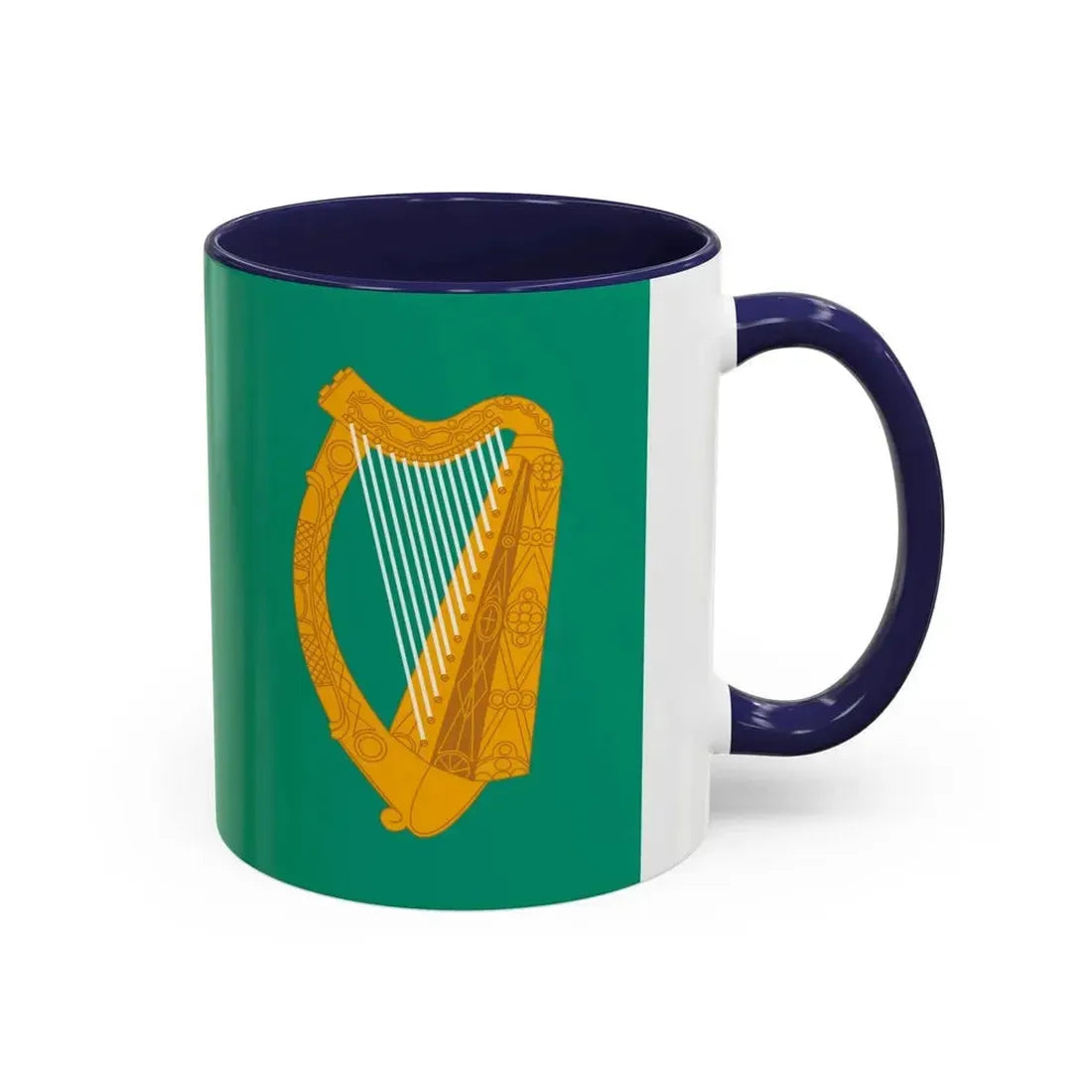 Flag of Dublin City Ireland - Accent Coffee Mug - Go Mug Yourself