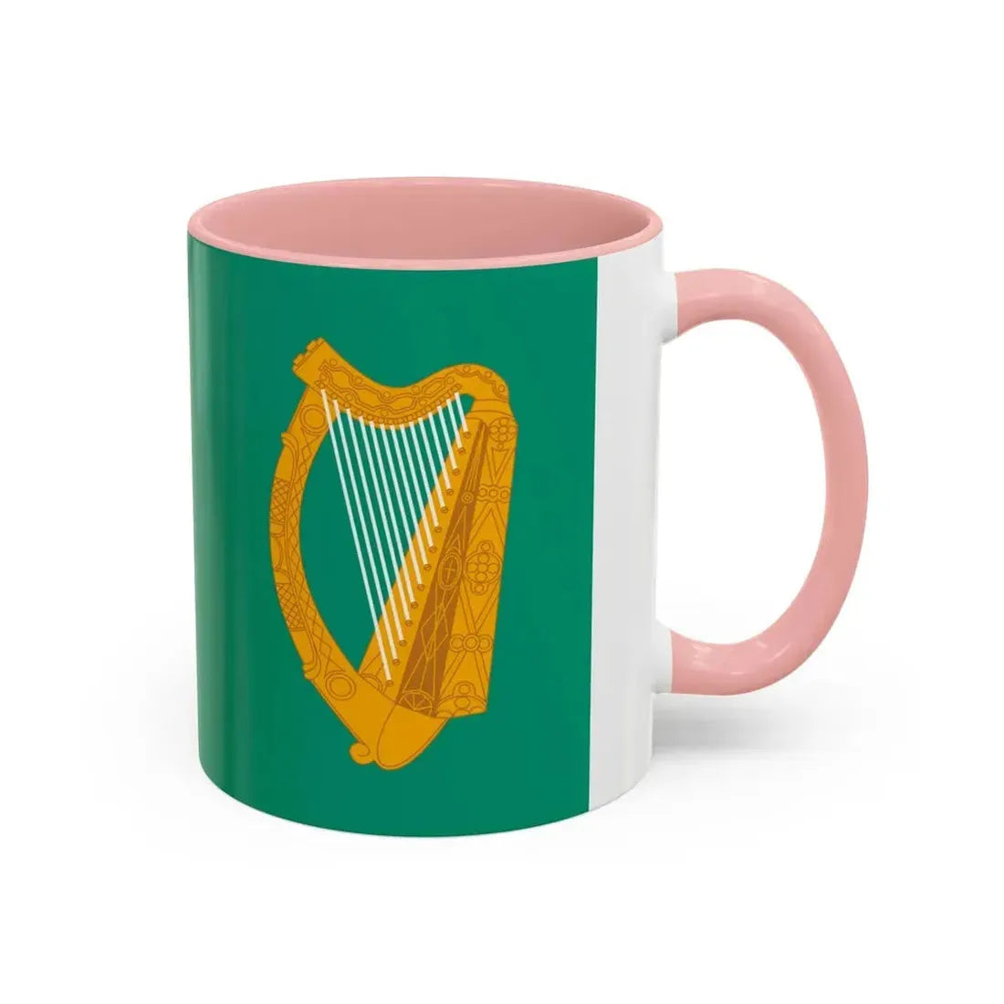 Flag of Dublin City Ireland - Accent Coffee Mug - Go Mug Yourself