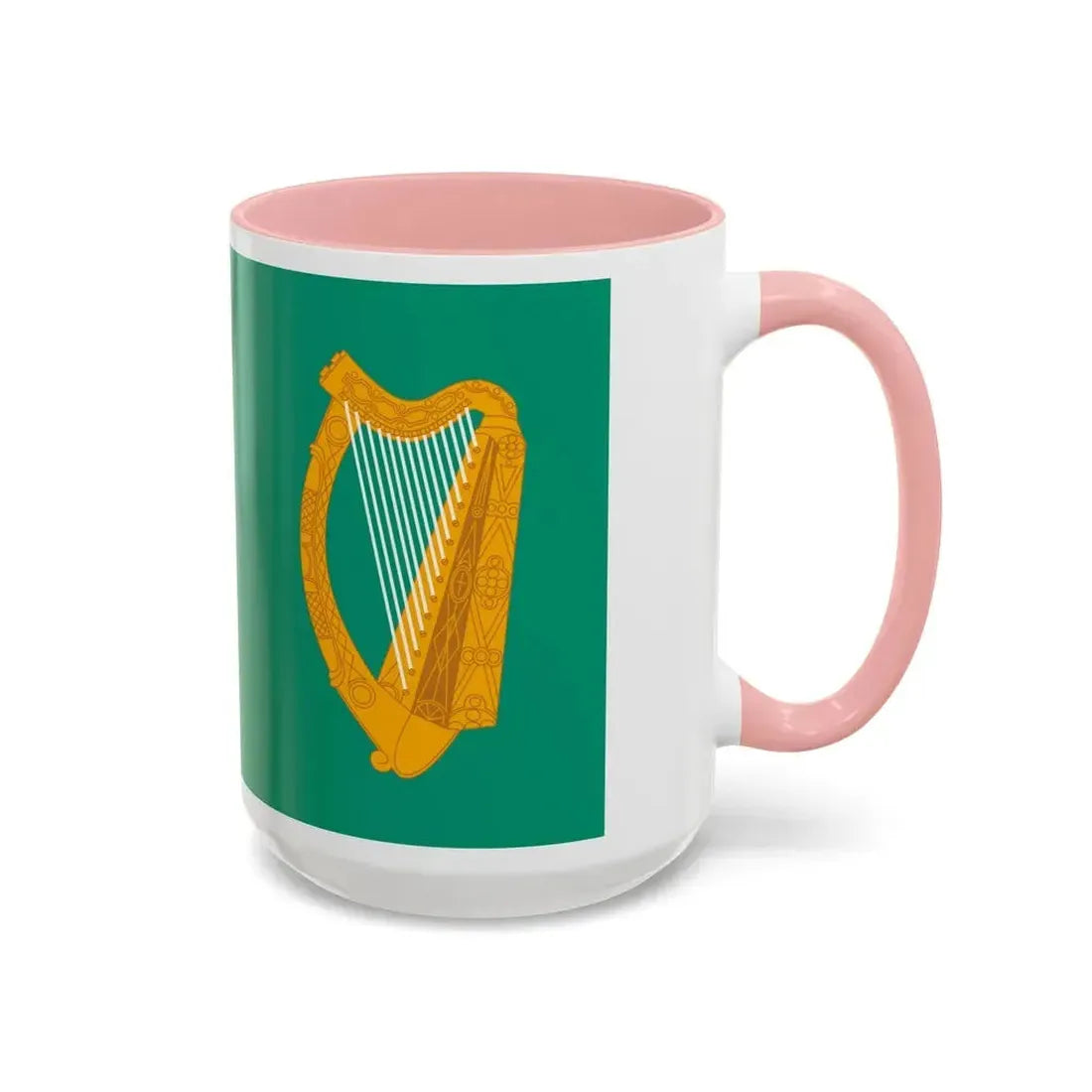 Flag of Dublin City Ireland - Accent Coffee Mug - Go Mug Yourself