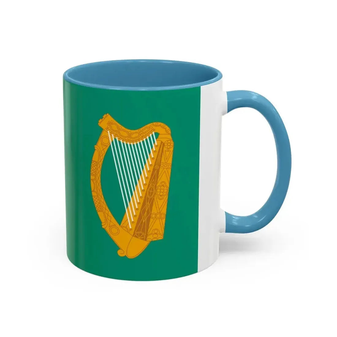 Flag of Dublin City Ireland - Accent Coffee Mug - Go Mug Yourself