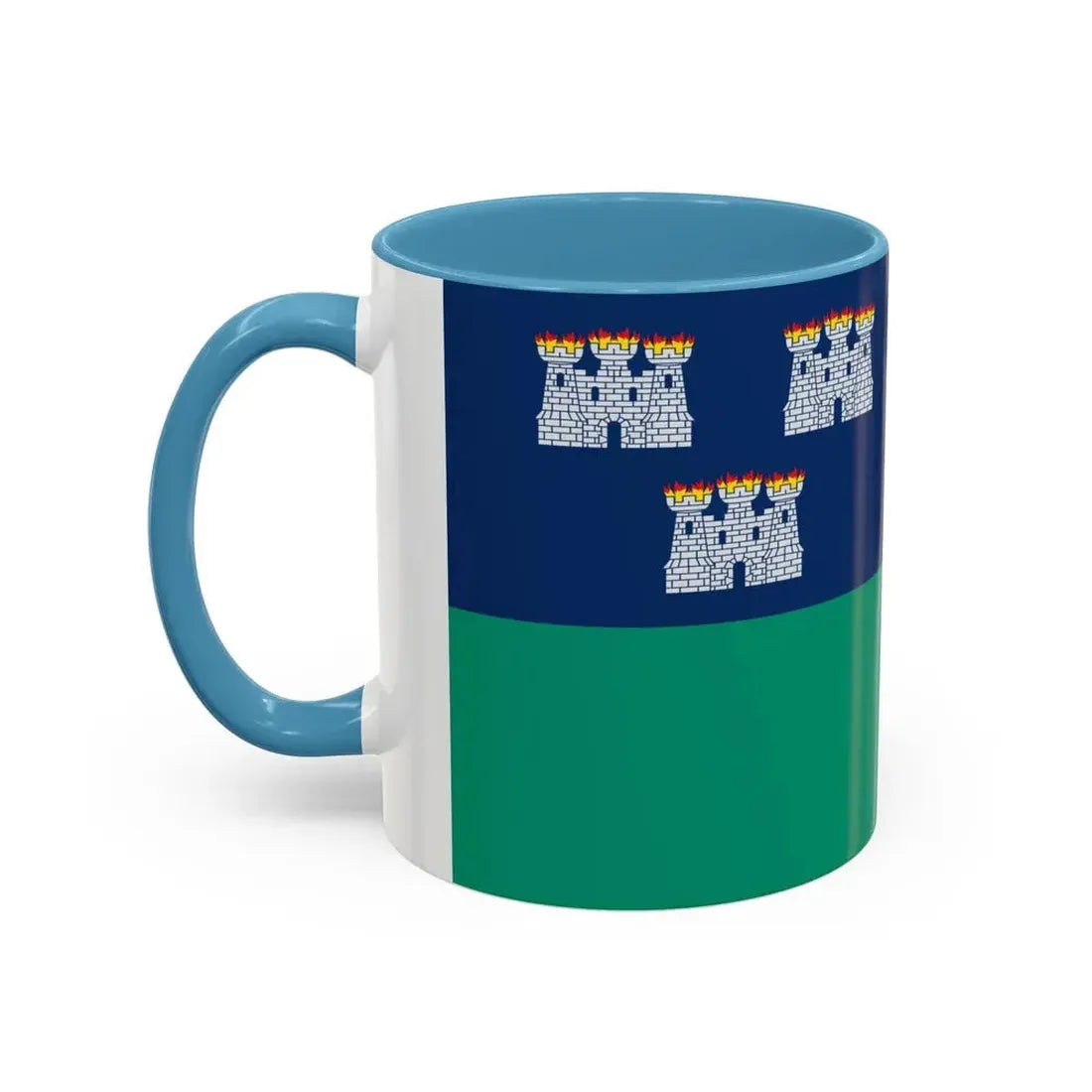 Flag of Dublin City Ireland - Accent Coffee Mug - Go Mug Yourself