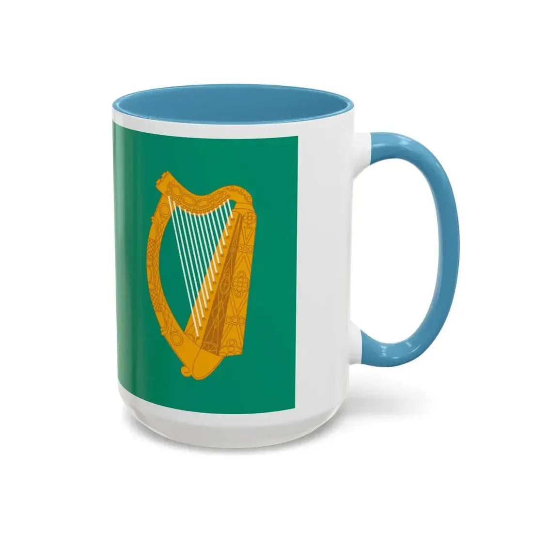 Flag of Dublin City Ireland - Accent Coffee Mug - Go Mug Yourself
