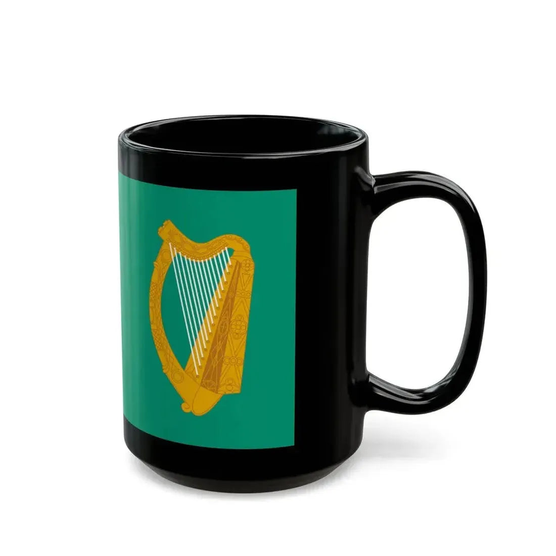 Flag of Dublin City Ireland - Black Coffee Mug - Go Mug Yourself