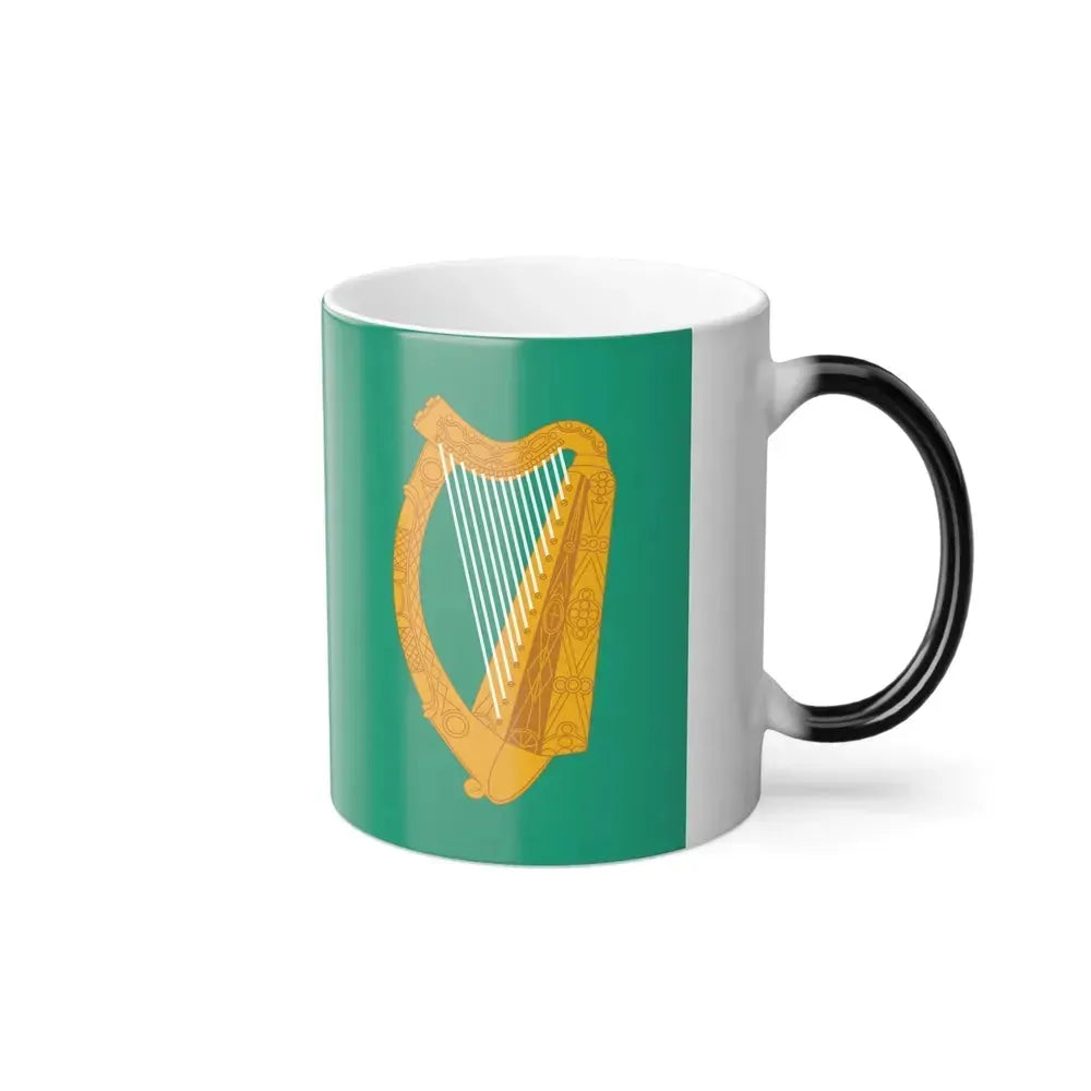 Flag of Dublin City Ireland - Color Changing Coffee Mug - Go Mug Yourself