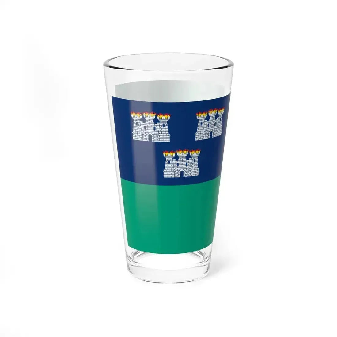 Flag of Dublin City Ireland - Pint Glass 16oz - Go Mug Yourself