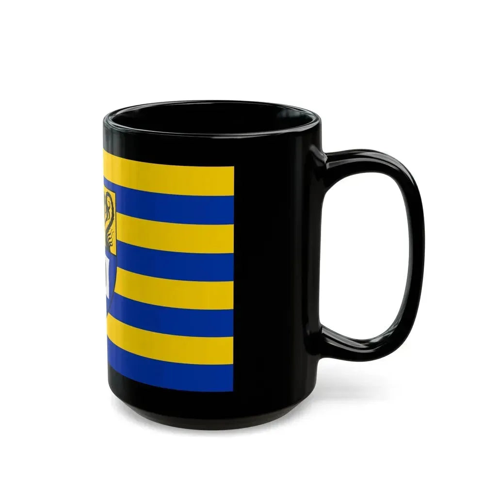 Flag of Dueren Germany - Black Coffee Mug - Go Mug Yourself