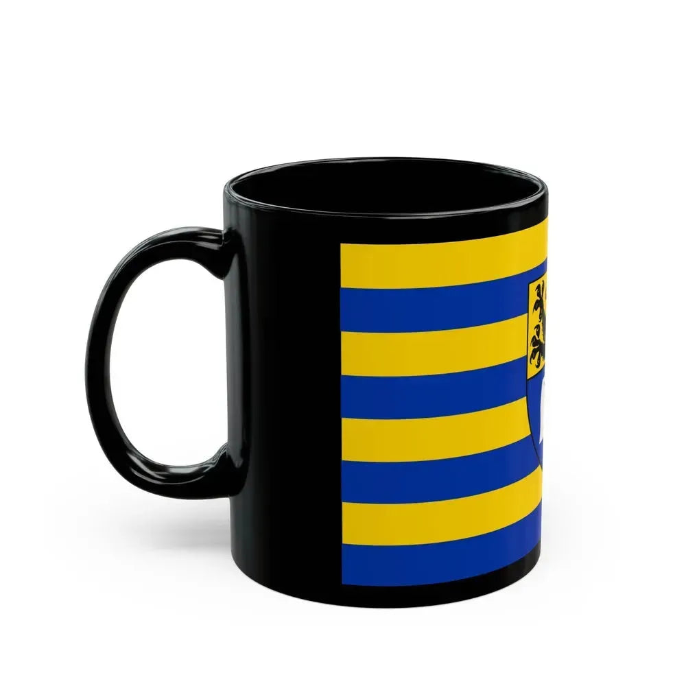 Flag of Dueren Germany - Black Coffee Mug - Go Mug Yourself