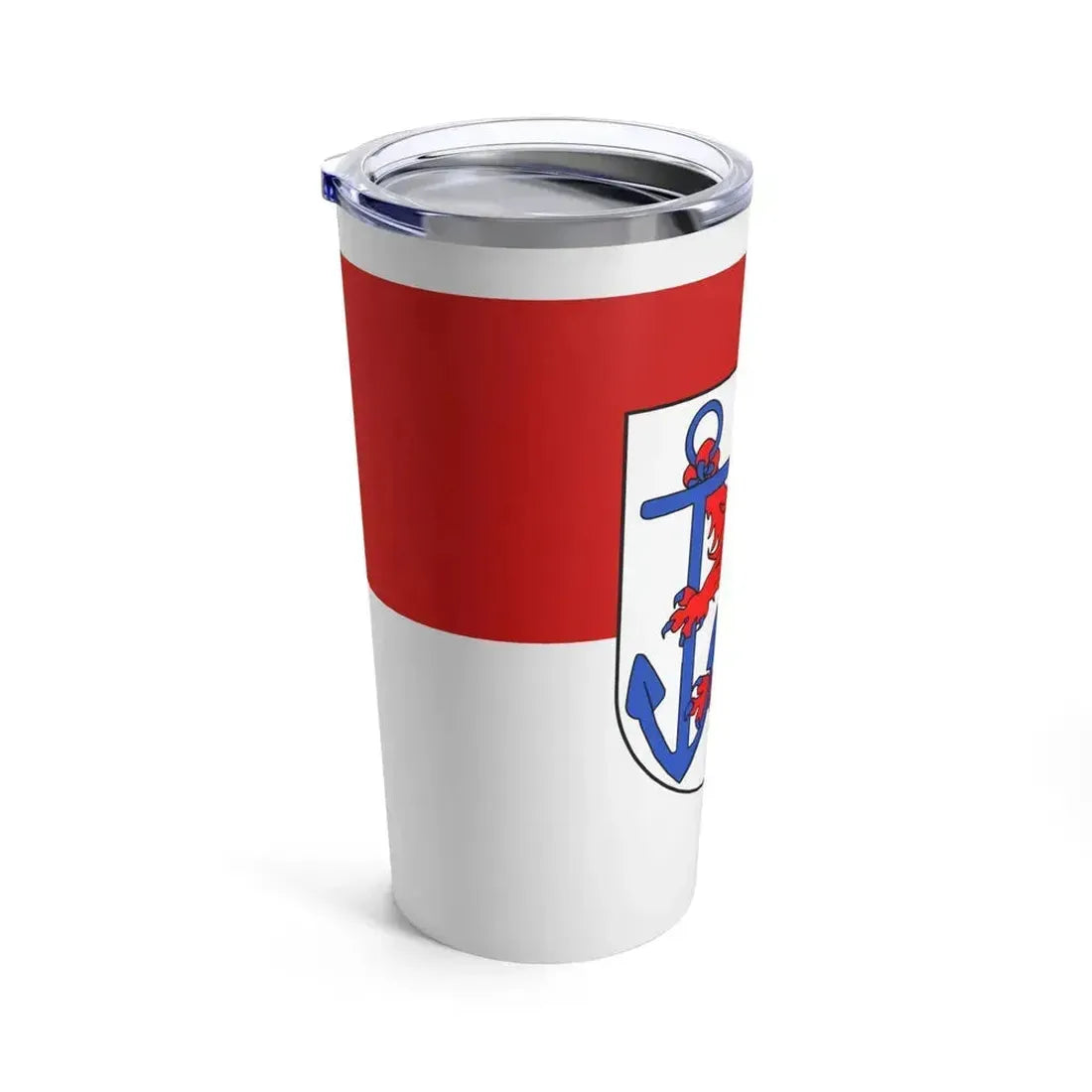 Flag of Duesseldorf Germany - Tumbler 20oz - Go Mug Yourself