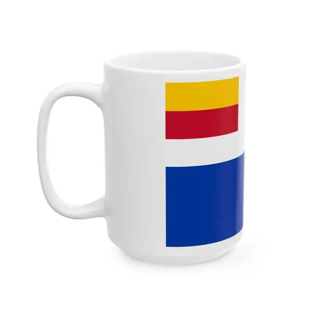 Flag of Duiven (Netherlands) White Coffee Mug - Go Mug Yourself