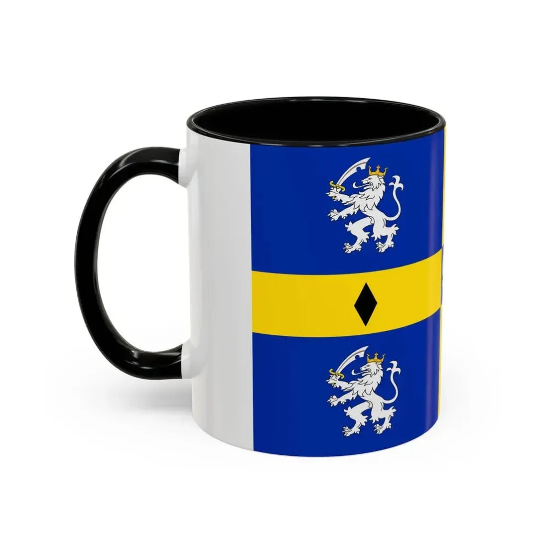 Flag of Durham County Council UK - Accent Coffee Mug - Go Mug Yourself