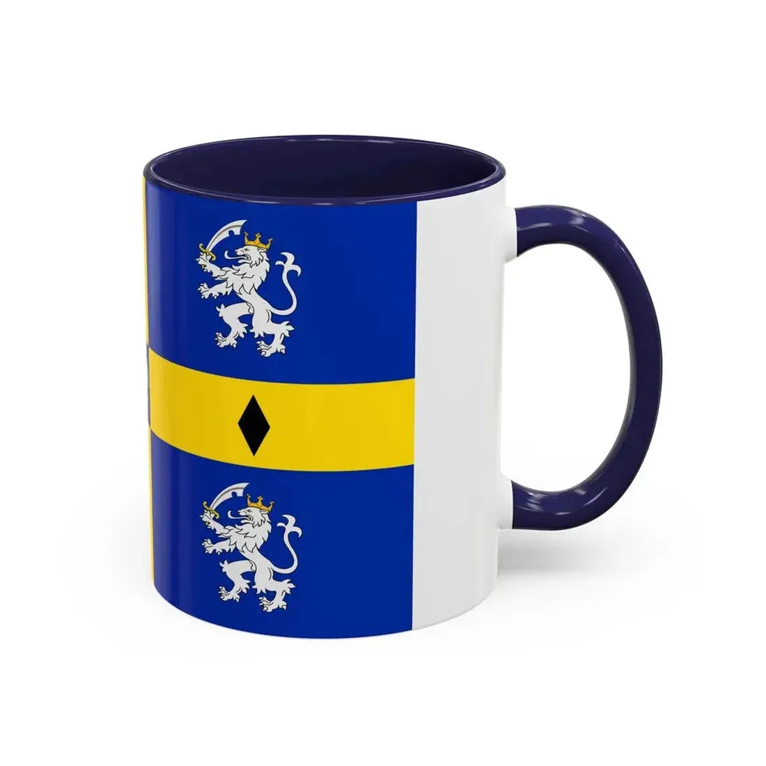 Flag of Durham County Council UK - Accent Coffee Mug - Go Mug Yourself