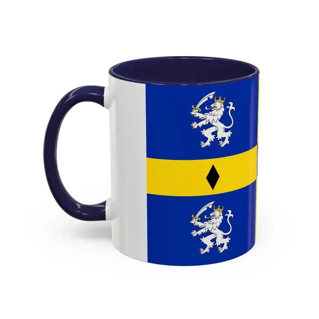 Flag of Durham County Council UK - Accent Coffee Mug - Go Mug Yourself