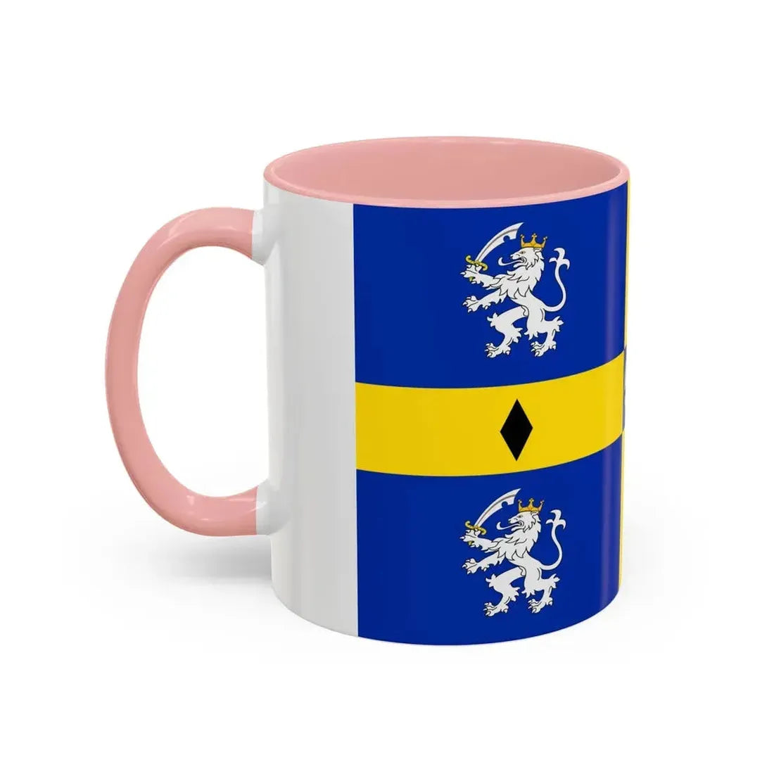 Flag of Durham County Council UK - Accent Coffee Mug - Go Mug Yourself