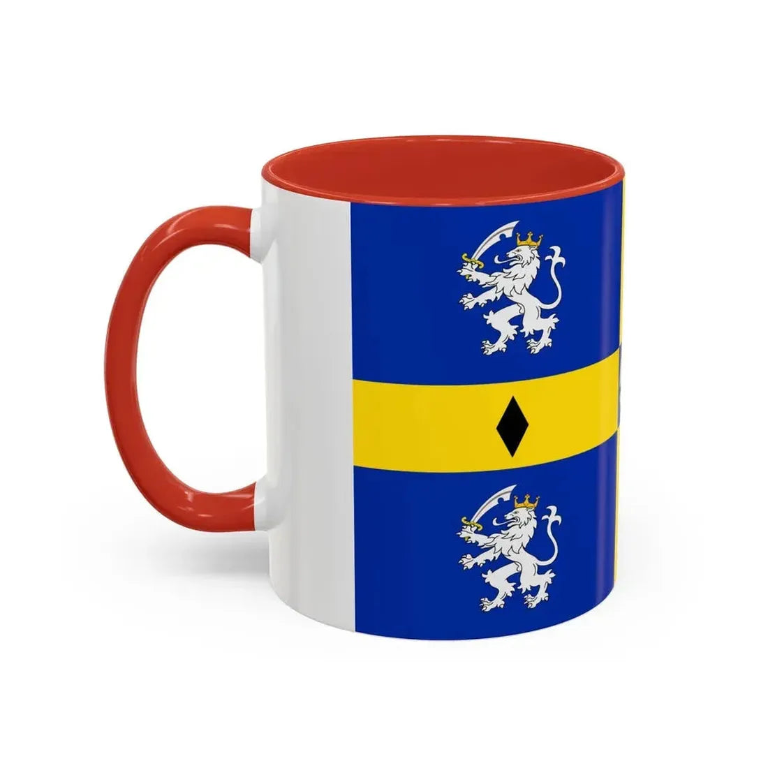 Flag of Durham County Council UK - Accent Coffee Mug - Go Mug Yourself